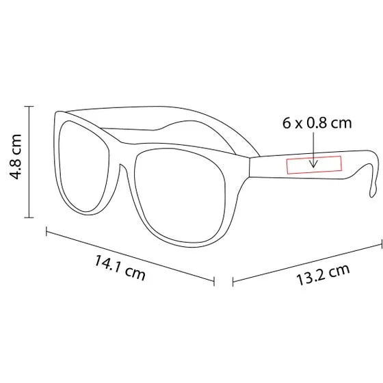 LENTES SUNSET ROJO - vista alternativa