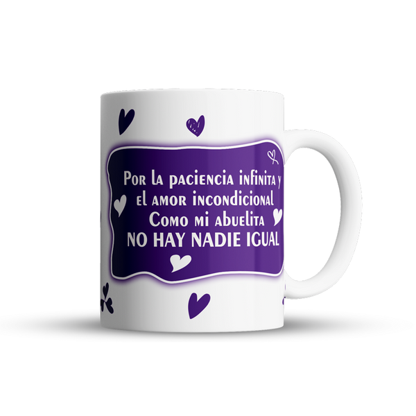 La mejor abuela – Taza para Día de los Abuelos - vista alternativa