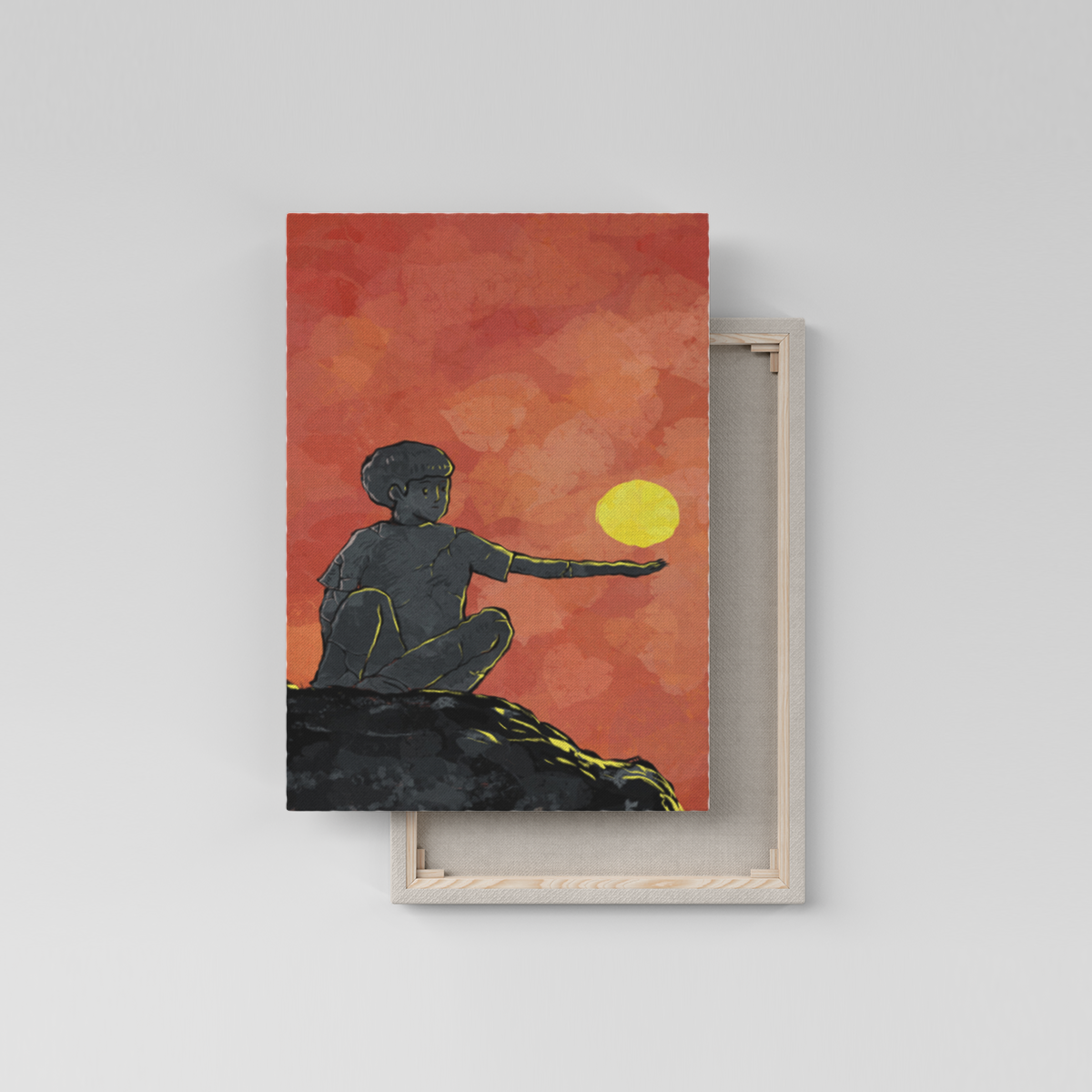 The boy - Cuadro Canvas