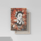 Chica Graffiti - Arte Urbano en Cuadro Canvas Decorativo - innpresiona