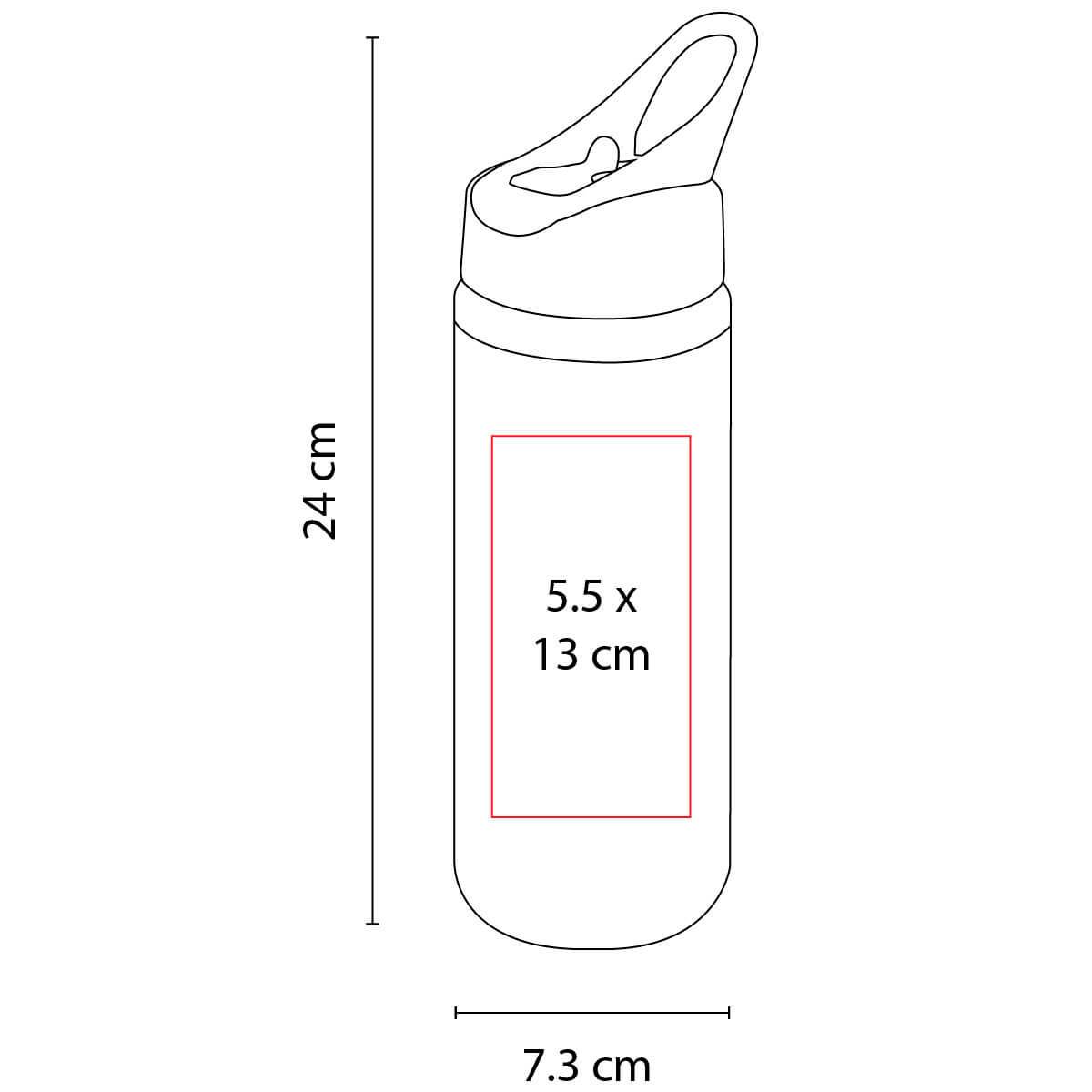Cilindro de Aluminio BAN - Termos personalizados - innpresiona