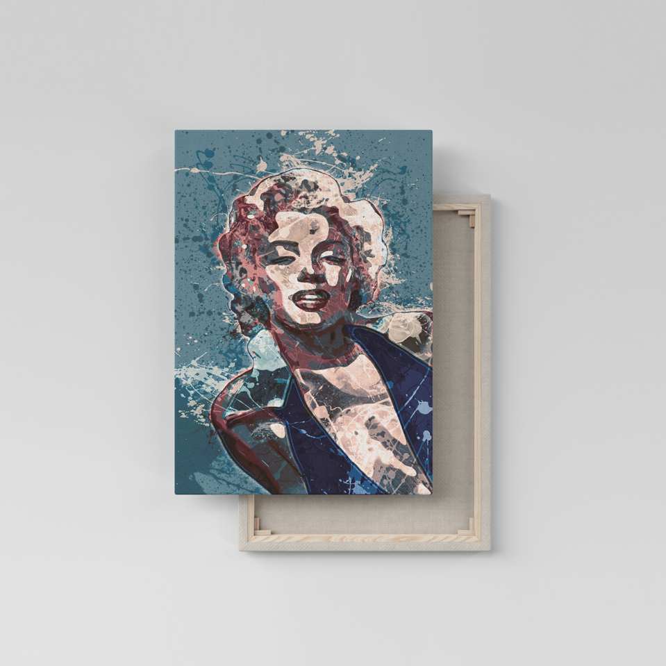 Cuadro Canvas - Marilyn Monroe en Lienzo Decorativo - innpresiona