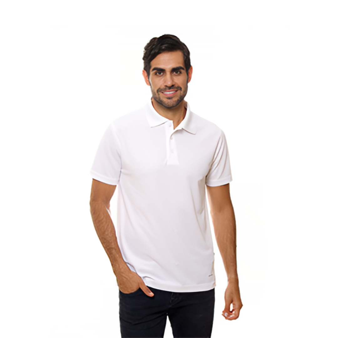 Playera Tipo Polo Dry Fit Manga Corta