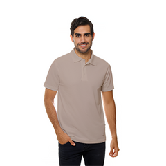 Playera Tipo Polo Dry Fit Manga Corta