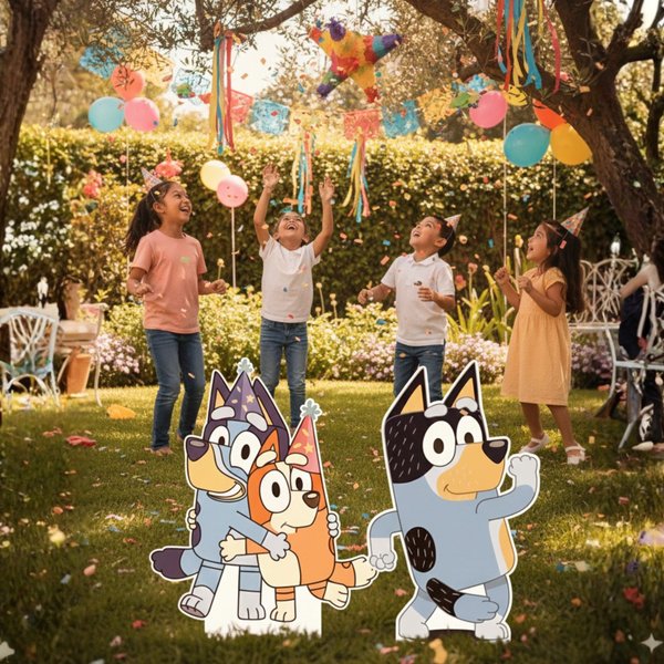 Figuras de Coroplast Infantiles para Fiestas y Cumpleaños