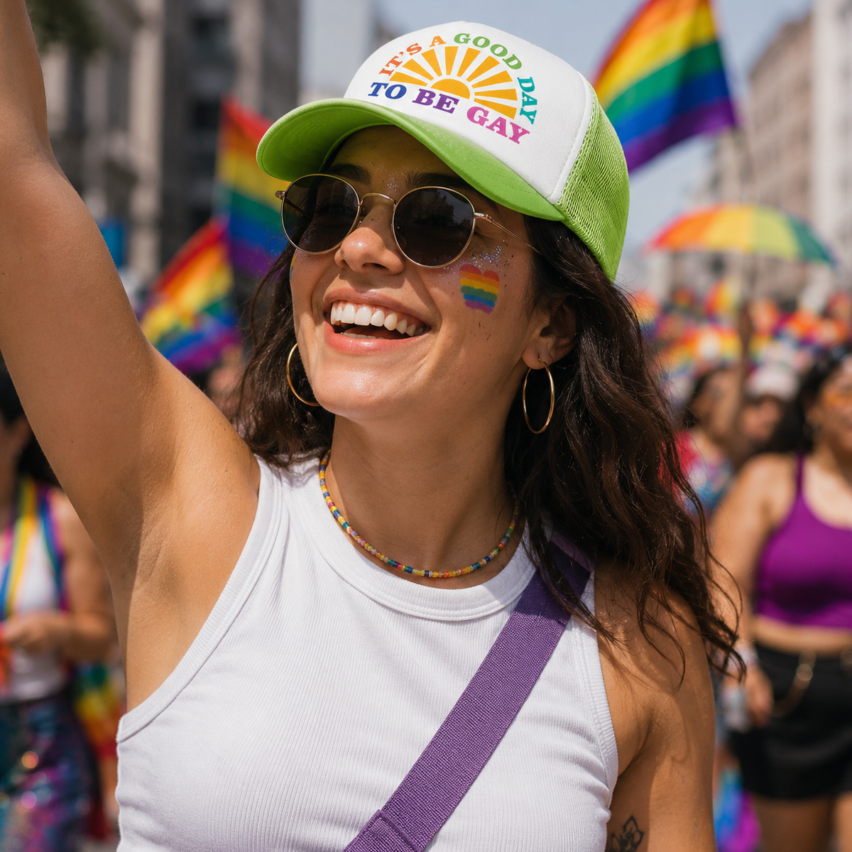 Gorra Trucker - "A good day to be gay"