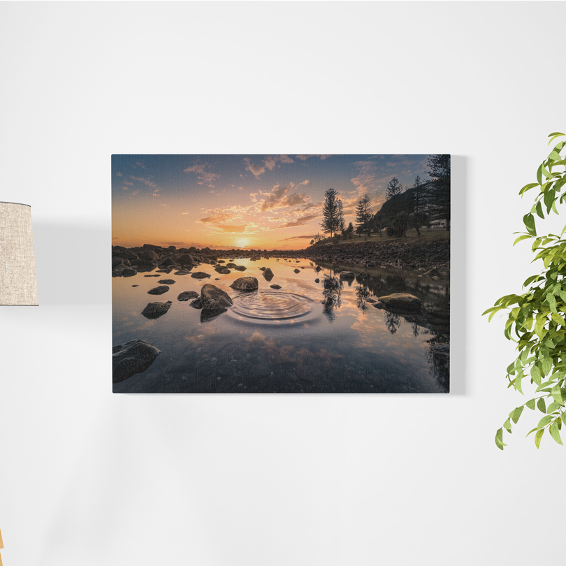 Lake - Cuadro Canvas - innpresiona