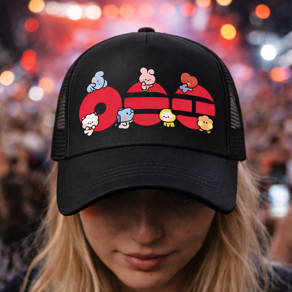 Gorra Trucker BTS World Tour 2026 | Diseño BT21