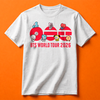 Playera BTS World Tour 2026 - Edición BT21