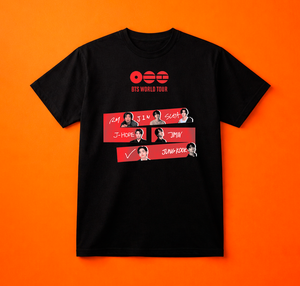 Playera BTS World Tour - Edición Especial de Colección - vista alternativa
