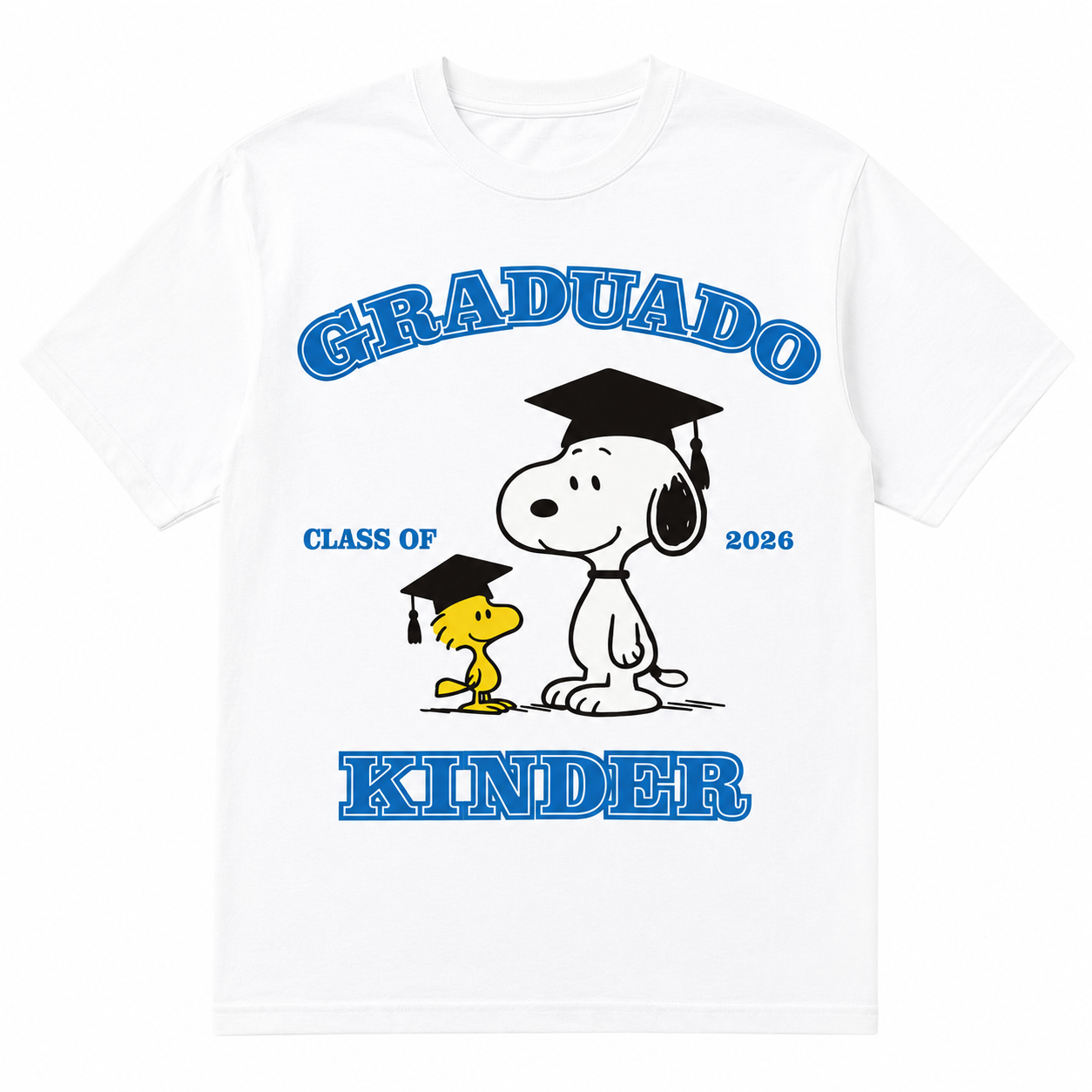 Playera de Graduación de Snoopy | Impresión DTF de Alta Definición