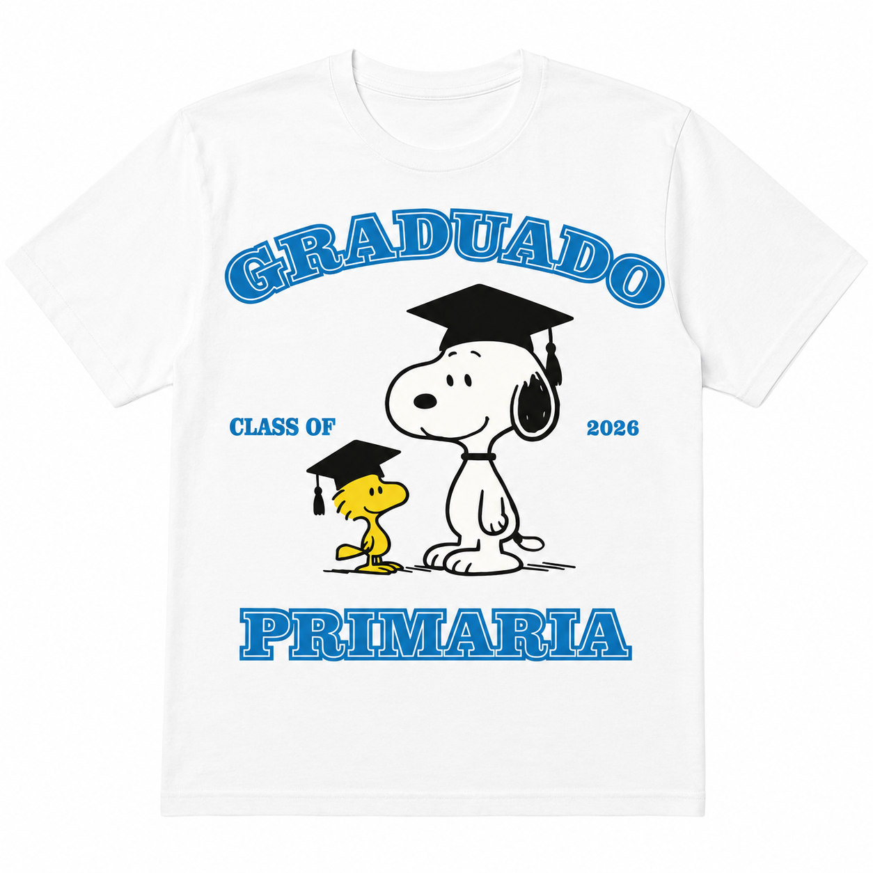 Playera de Graduación de Snoopy | Impresión DTF de Alta Definición