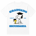 Playera de Graduación de Snoopy | Impresión DTF de Alta Definición