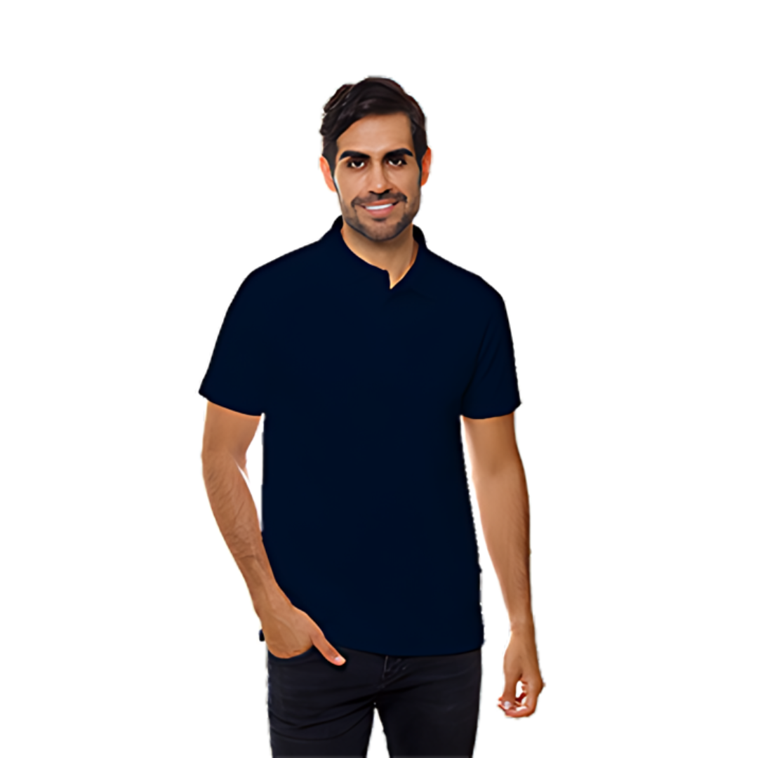 Playera Tipo Polo Dry Fit Manga Corta - innpresiona