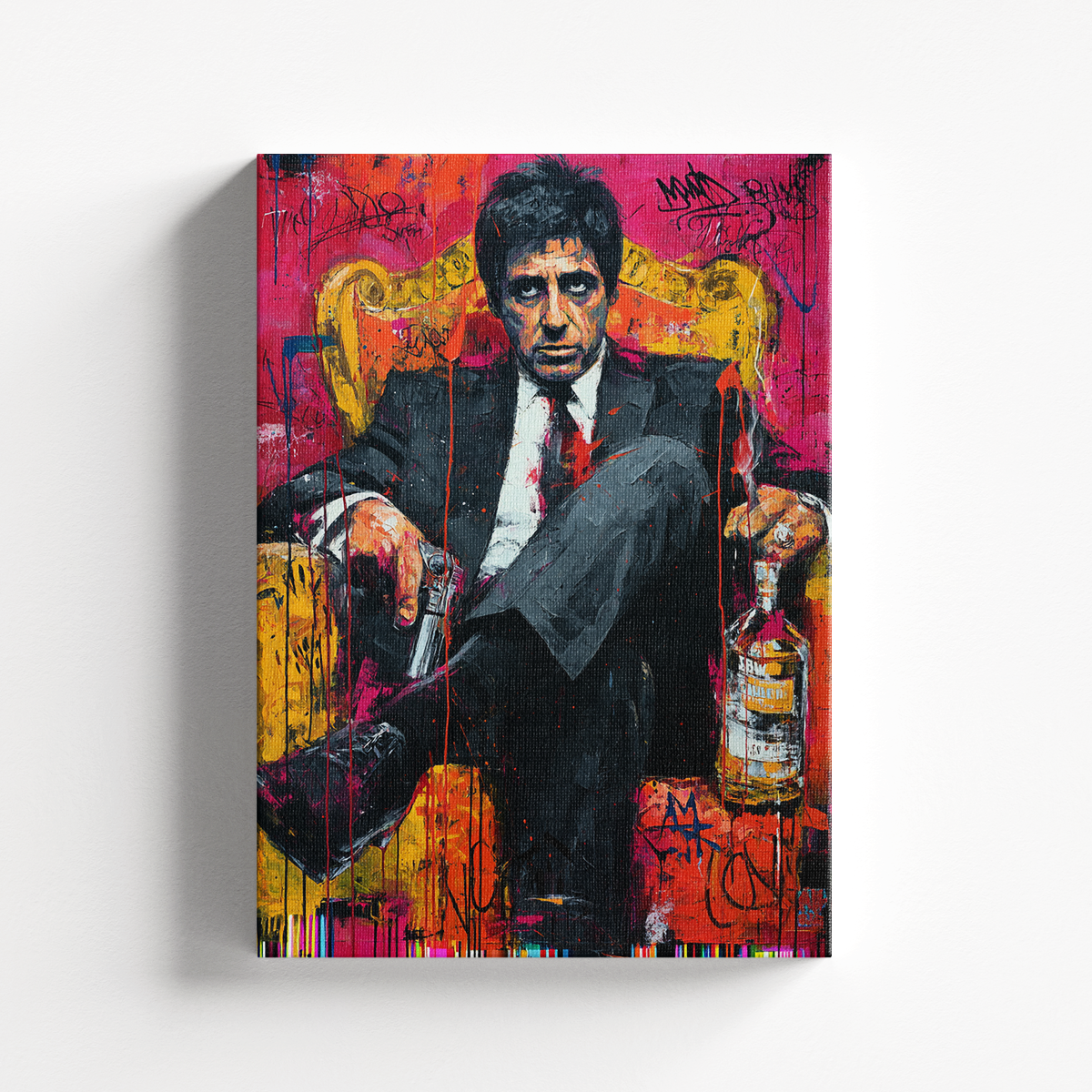 Scarface Paint - Cuadro Canvas