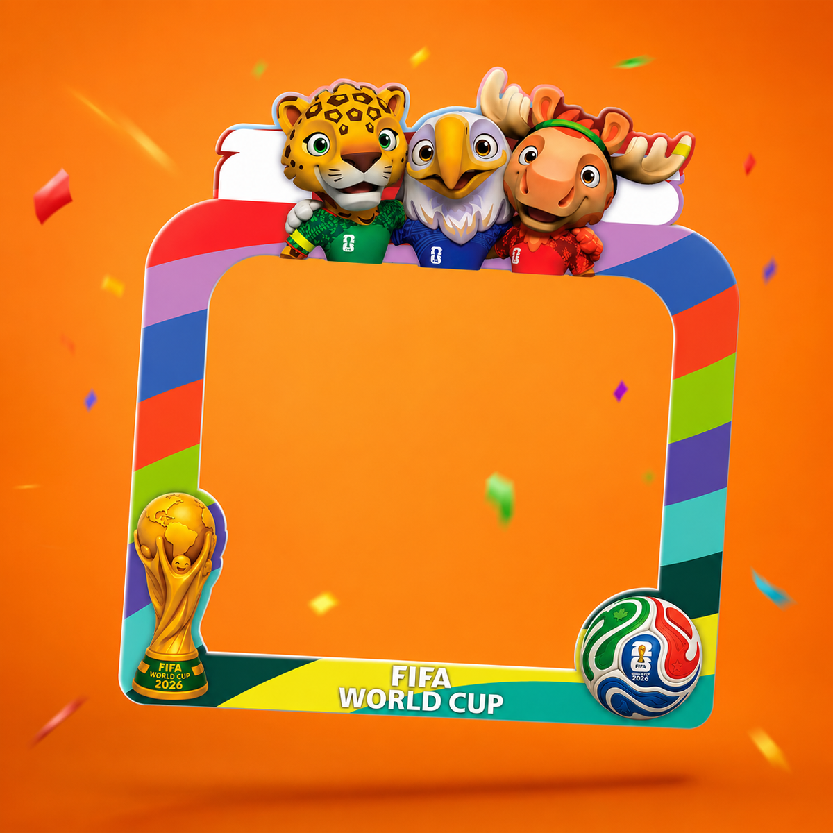 Marco para Selfies del Mundial