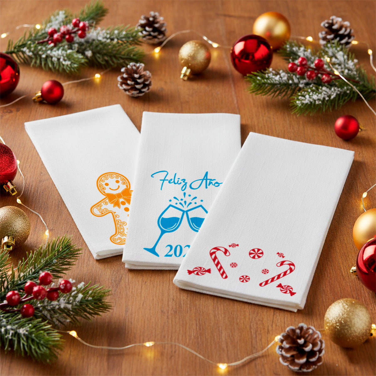 Servilletas para Cenas Navideñas