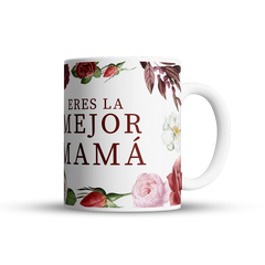 Taza Día de las Madres Diseño Floral - Regalo Perfecto para Mamá