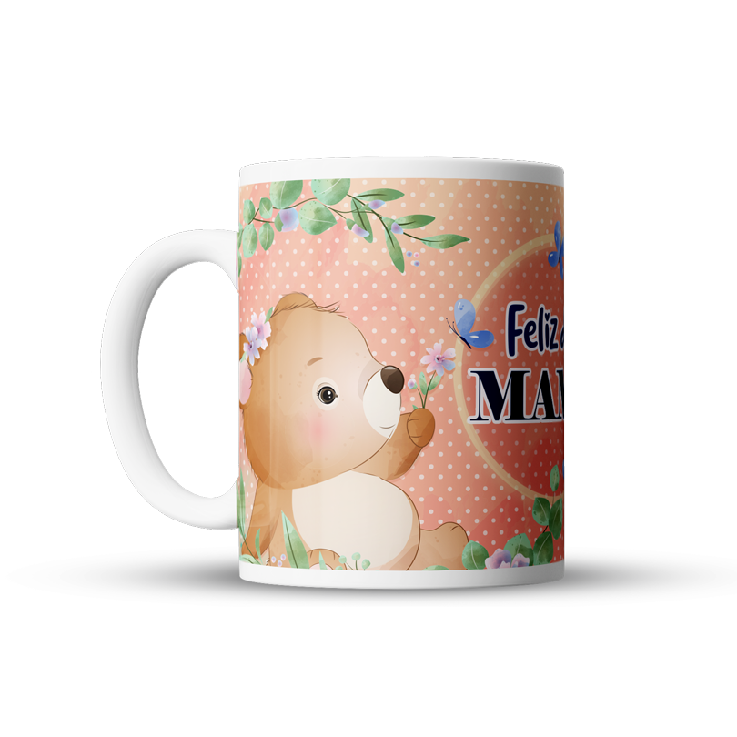 Feliz día Mamá - Taza personalizable para regalar