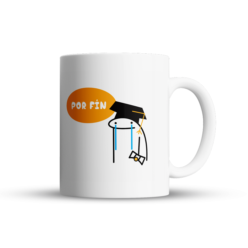 Taza para Graduación - Por fin