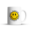 Taza Food Makes Me Happy  - Taza Aesthetic 11 oz - innpresiona