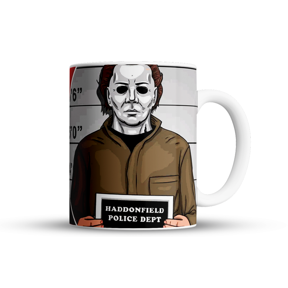 Taza Michael Mayers - Taza Personalizada Halloween - innpresiona