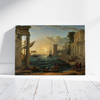 The Embarkation of the Queen of Sheba - Claude Lorrain - innpresiona