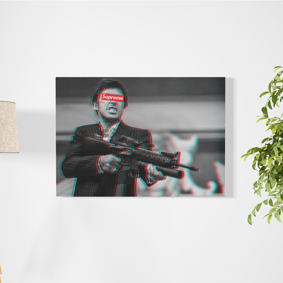 Tony Montana Sup - Cuadro Canvas - innpresiona