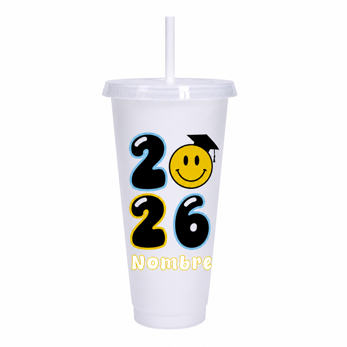 Juego de 12 Vasos de Graduación  2026 Personalizado