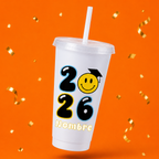 Juego de 12 Vasos de Graduación  2026 Personalizado