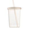 Vaso Mediano con tapa y popote Personalizado - innpresiona