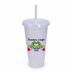 Vaso Navideño de Plástico