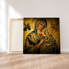 Virgen del Perpetuo socorro - Cuadro Decorativo para Sala - innpresiona