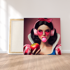 Blanca Nieves Bubble Gum - Cuadro Canvas