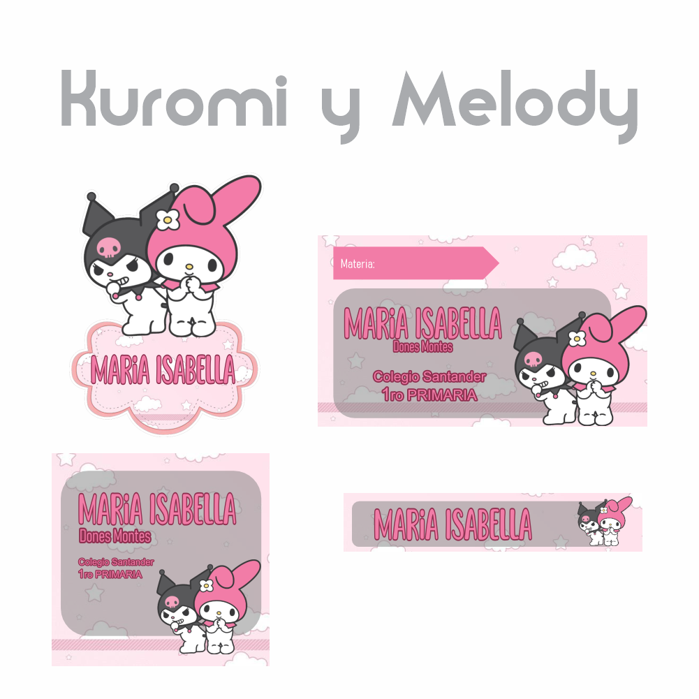 Kuromi y Melody