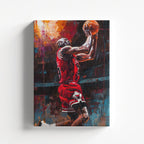 Michael Jordan Paint - Cuadro Canvas