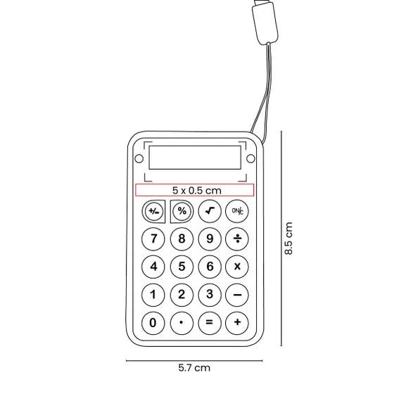 CALCULADORA ZUEL BLANCO