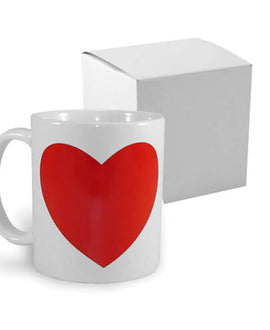 Taza Mágica de Corazón - Regalo Personalizado Para San Valentín