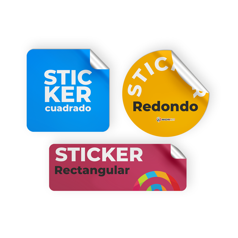 Plantillas de Stickers Personalizados - Etiqueta Todo – Innovaprint MX