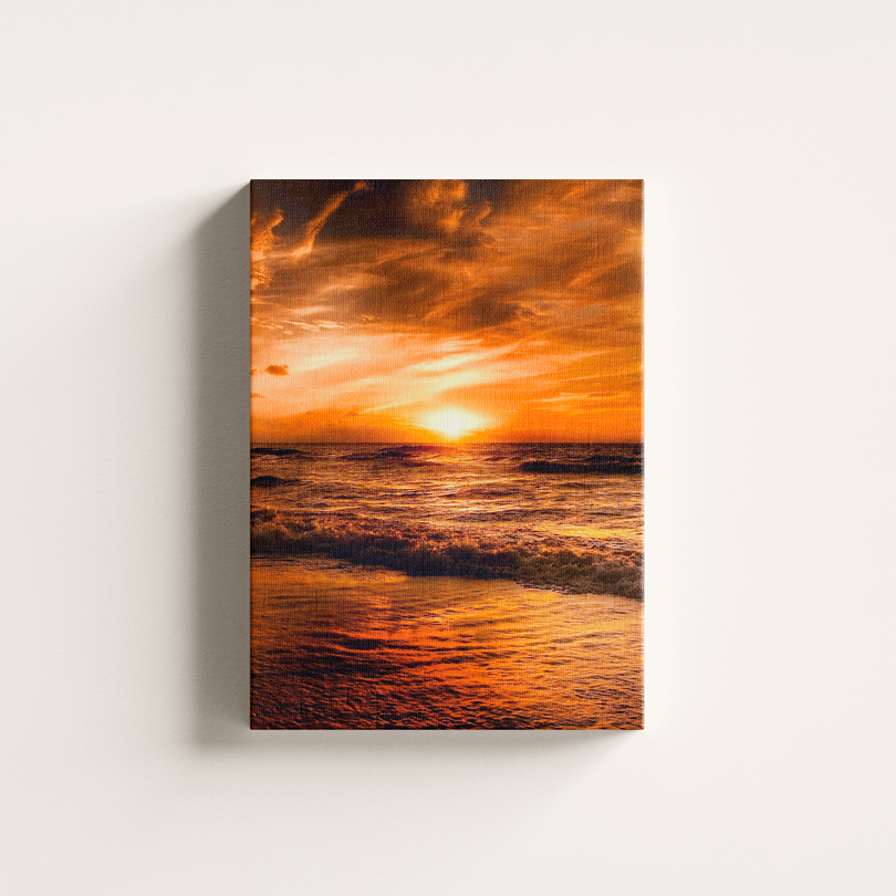 Sunset - Cuadro Canvas