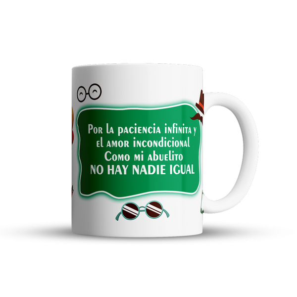 El mejor abuelo – Taza para regalar el Día de los Abuelos - vista alternativa