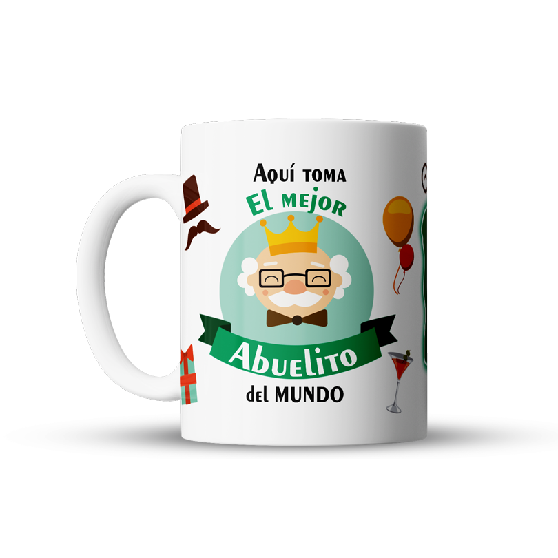 El mejor abuelo – Taza para regalar el Día de los Abuelos