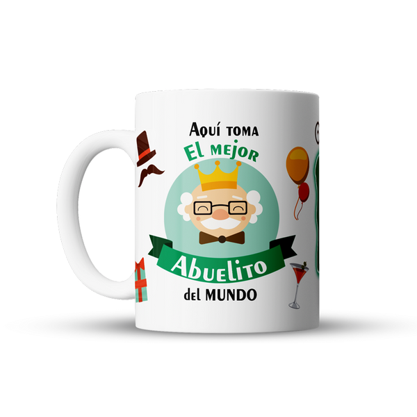 El mejor abuelo – Taza para regalar el Día de los Abuelos