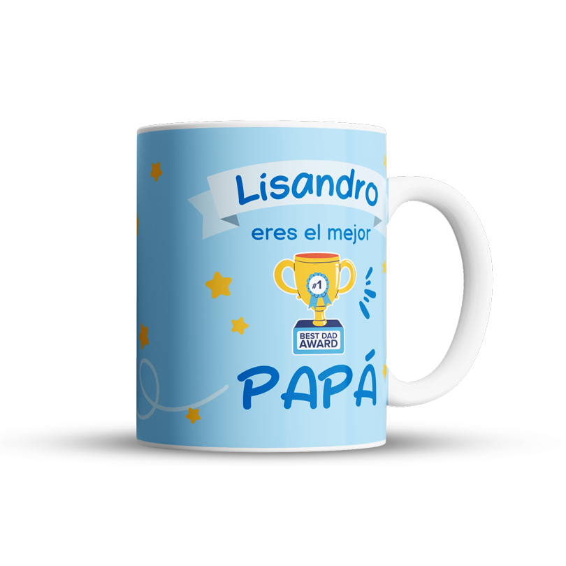 Te quiero papá - Taza personalizada