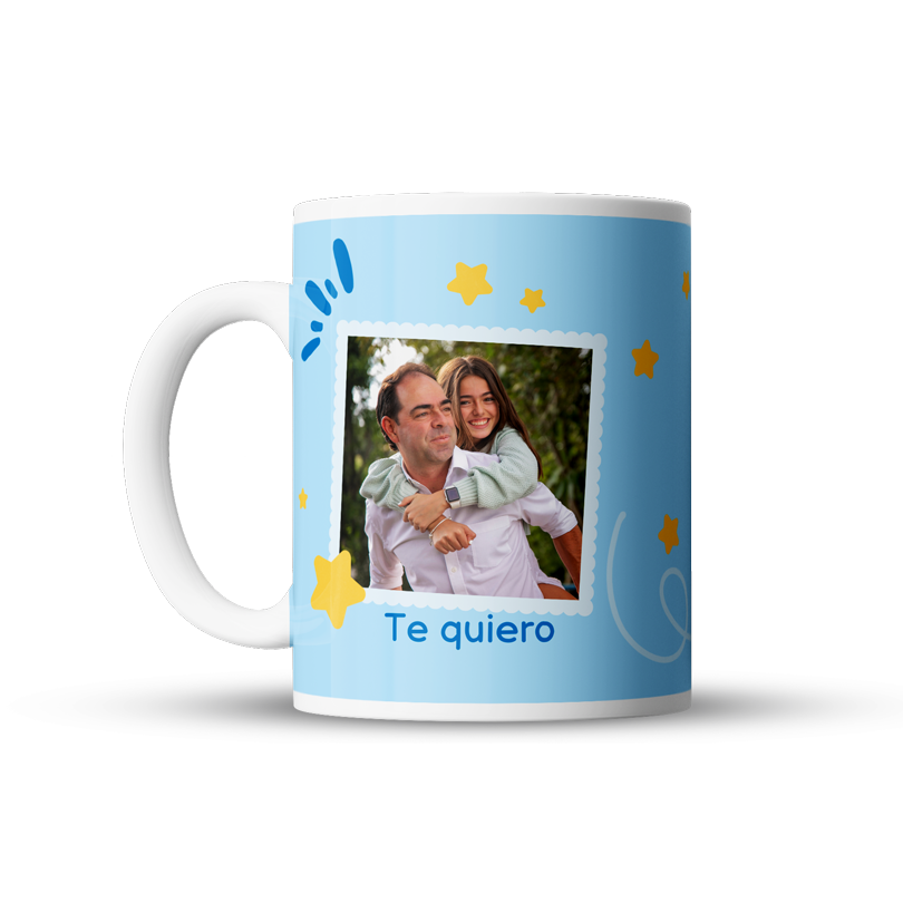 Te quiero papá - Taza personalizada