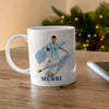 Taza 11oz Messi Campeón Personalizada - Taza para Fans del Fútbol