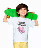 Playera para niños personalizada - Playera blanca