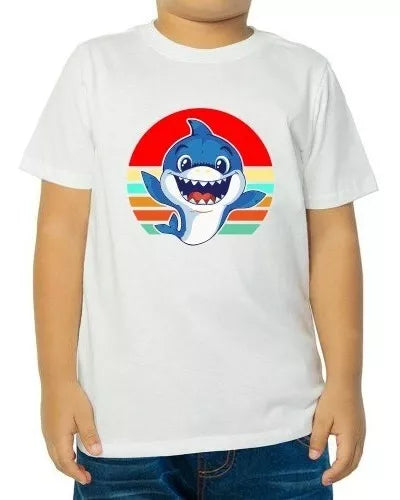 Playera para niños personalizada - Playera blanca