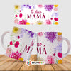 Taza Día de las Madres Diseño Floral - Regalo Perfecto para Mamá