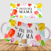 Taza Día de las Madres Diseño Floral - Regalo Perfecto para Mamá